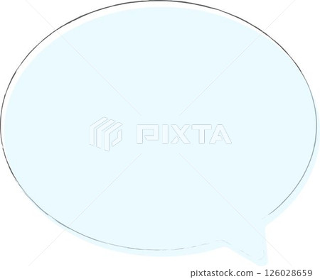 簡單而時尚的對話泡泡 126028659