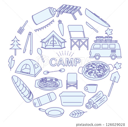 Outdoor camping leisure 126029028