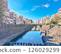 Nagasaki's tourist spot: Meganebashi Bridge 126029299