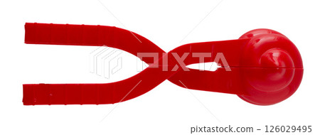 Snowball Maker toy for winter games with snow. Sculpts snowballs 126029495