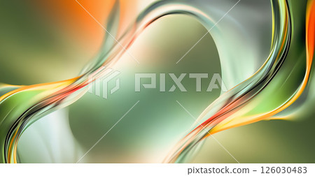 Dynamic abstract shapes blend together with flowing colors, creating an engaging visual experience full of movement and harmony. Dynamic abstract shapes blend together with flowing colors, creating an engaging visual experience full of movement and harmony. 126030483