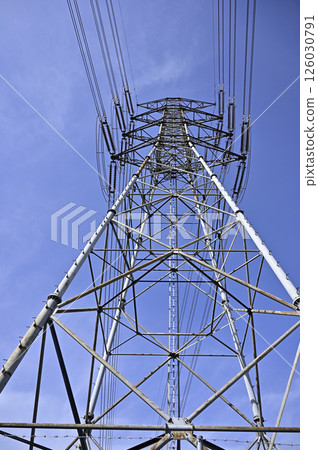 Power transmission tower Power transmission tower 126030791