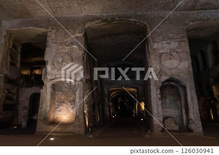 The Catacombs of San Gennaro in Naples The Catacombs of San Gennaro in Naples 126030941