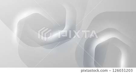 white abstract background modern vector illustration 126031203