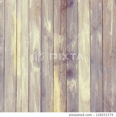 Weathered wooden planks showing off rustic texture and natural grain 126031574