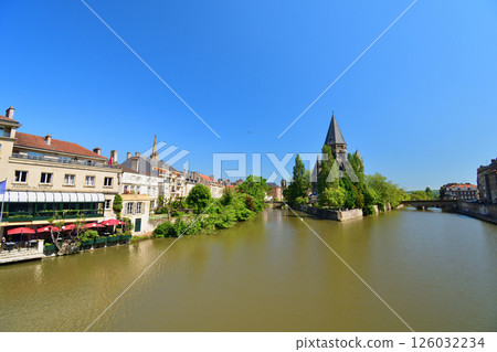 Temple Neuf, a Protestant church in Metz, France, May 11, 2024. 126032234