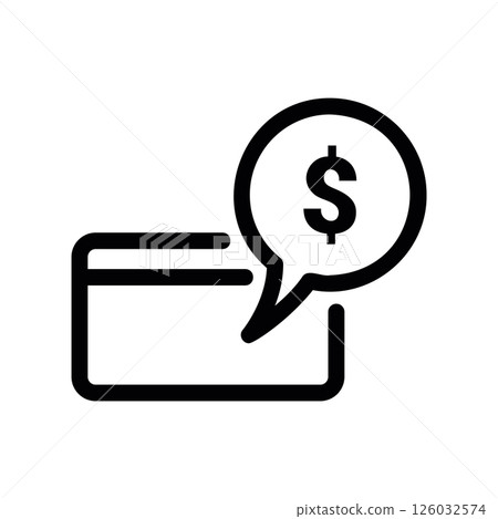 Payment Negotiation or Financial Discussion Icon 126032574