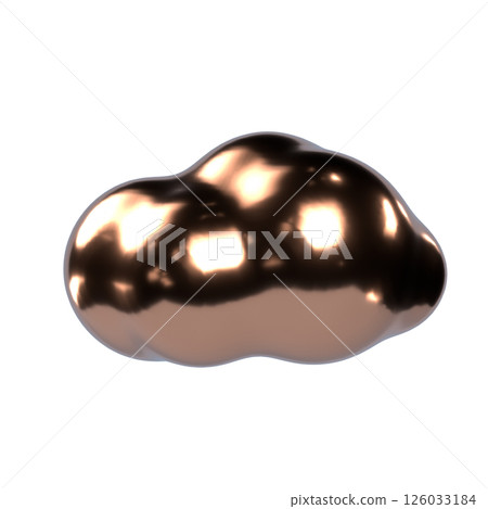 3d Gold Cloud 3d Gold Cloud 126033184