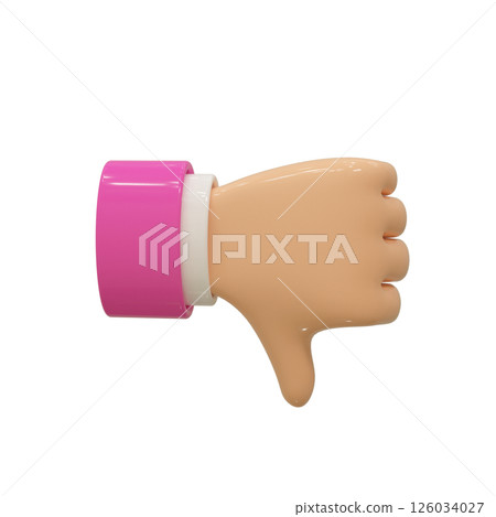 Hand 3d icon 126034027