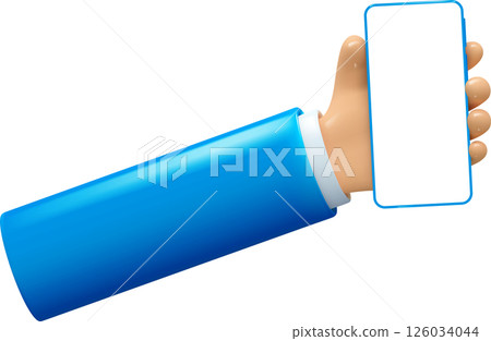 Hand 3d 126034044