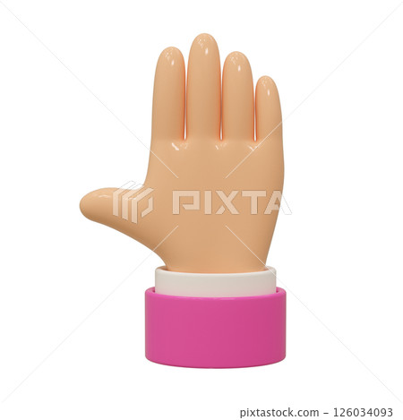 3d hand 126034093