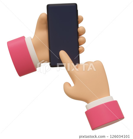 Hand phone 3d 126034101