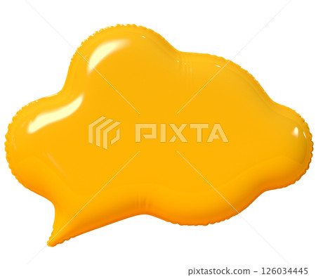 Summer speech bubble 126034445