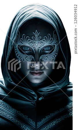 young nun in religious concept 126034912