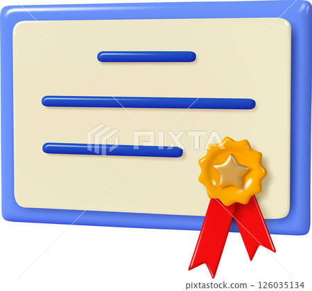 3d Graduation Diploma 3d Graduation Diploma 126035134