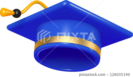 Graduation Blue Cap Graduation Blue Cap 126035140