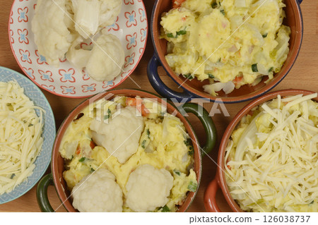 Cauliflower gratin dish Cauliflower gratin dish 126038737