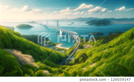 島波海道和瀨戶大橋 島波海道和瀨戶大橋 126039147