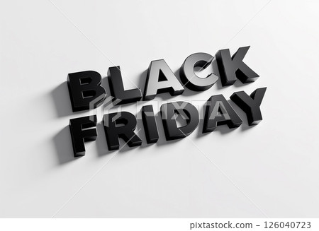 Bold Letters Proclaiming Shopping Excitement During Seasonal Sales Extravaganza. Generative AI Bold Letters Proclaiming Shopping Excitement During Seasonal Sales Extravaganza. Generative AI 126040723