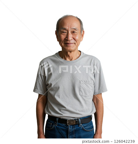 老人帶著微笑 126042239