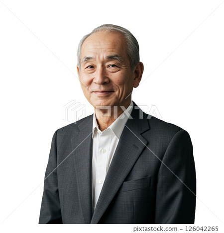 穿夾克的老人 穿夾克的老人 126042265