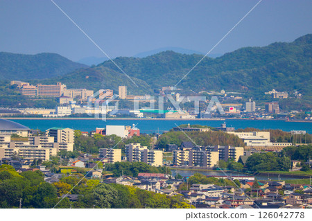 香川縣高松市的風景 126042778