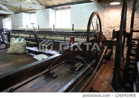 威爾斯聖費根歷史村的織布棚 126043968