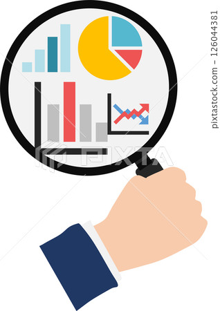Data analysis illustration 126044381