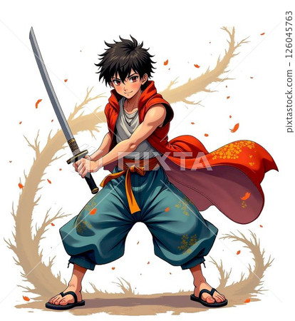 [Maeda Keiji in his childhood] A small eccentric man in his youth 126045763