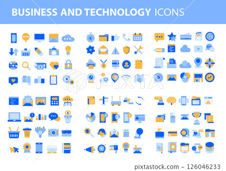 icon, set, vector 126046233