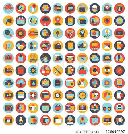 collection, icon, set 126046397