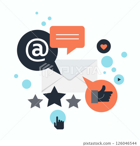 feedback, review, star 126046544