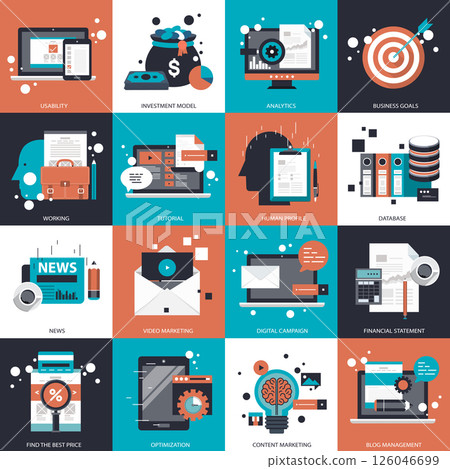 icon, marketing, vector 126046699