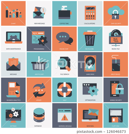 icon, set, vector 126046873
