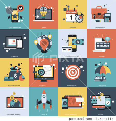 icon, set, vector 126047118