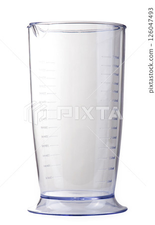 Dimensional plastic cup Dimensional plastic cup 126047493