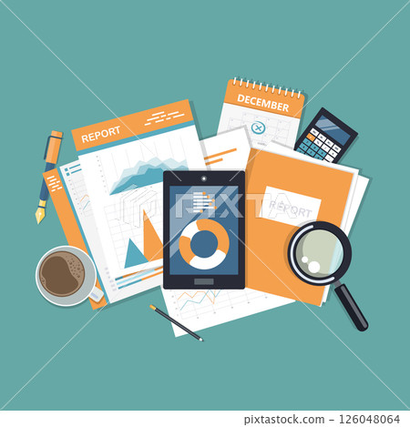 account, business, vector 126048064