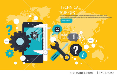 concept, support, vector 126048068