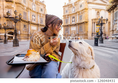 Gelato for Two in Palermo Gelato for Two in Palermo 126048431