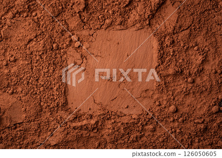 Cocoa powder chocolate texture background Cocoa powder chocolate texture background 126050605