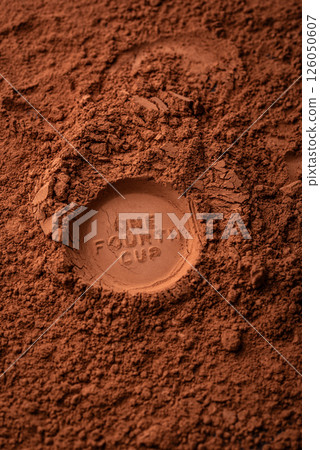 Cocoa powder chocolate texture background Cocoa powder chocolate texture background 126050607