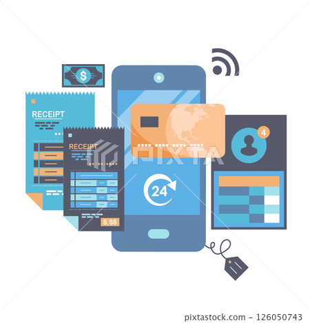 app, online, vector 126050743