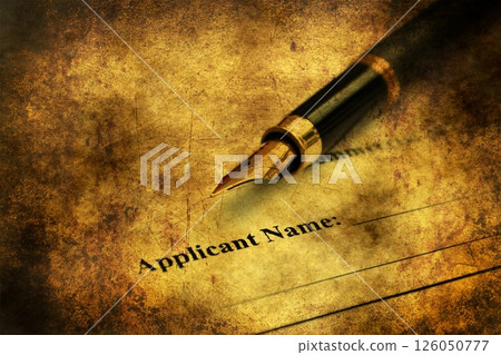 Application form grunge concept 126050777