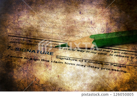 Health form grunge concept 126050805