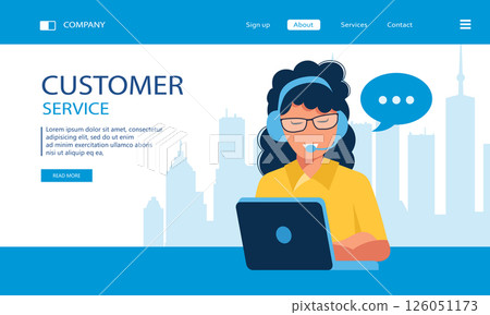 online, vector, laptop 126051173