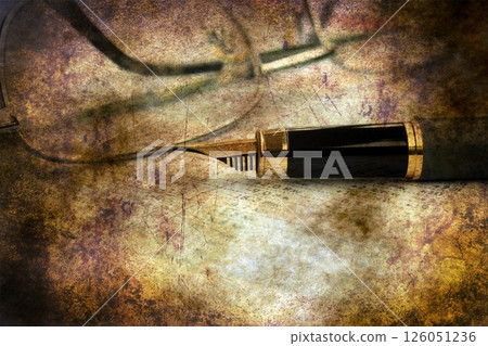 Financial report grunge concept 126051236