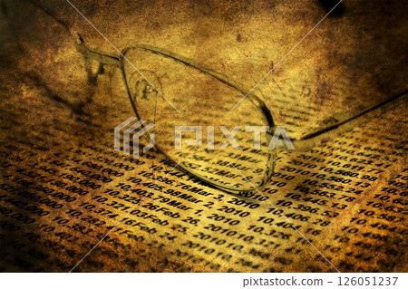 Financial report grunge concept Financial report grunge concept 126051237