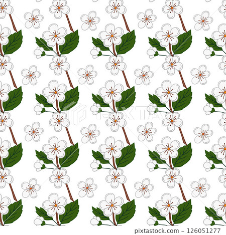 Seamless cute pattern. Pattern for textiles in hand draw style 126051277