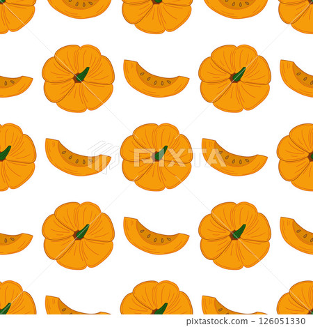 Pattern for textile or kitchen in hand draw style. Seamless pattern 126051330