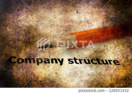 Company structure text on grunge background Company structure text on grunge background 126051432